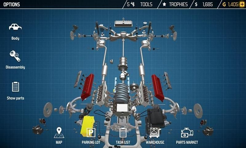 修車模擬器2019手機版游戲刷錢最新版下載截圖2