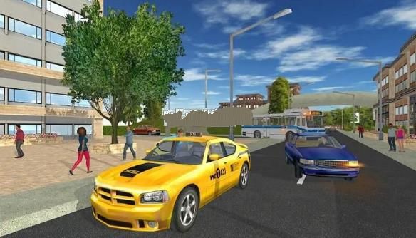 出租車模擬駕駛2手機游戲中文版（taxi 2）截圖3