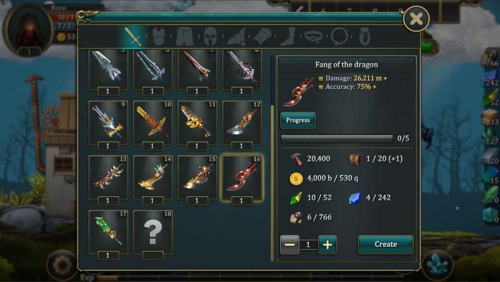 Tap Craft 2安卓免費(fèi)金幣中文版手機(jī)游戲截圖2