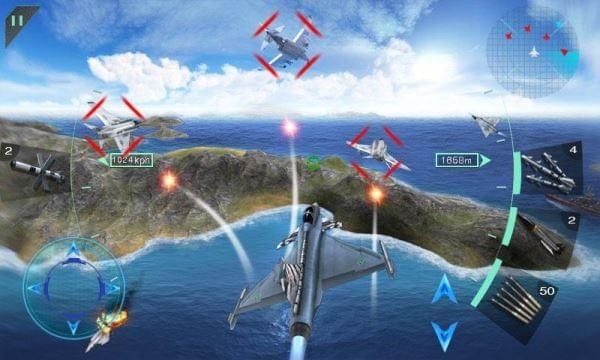 空中決戰(zhàn)3D安卓版游戲下載截圖1