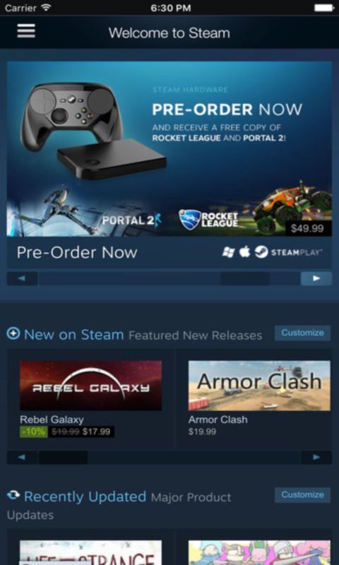 steam手机版下载最新正版1
