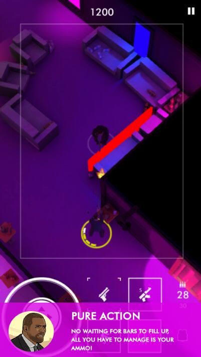 Neon Noir IOS中文版下載無限彈藥中文版游戲截圖3