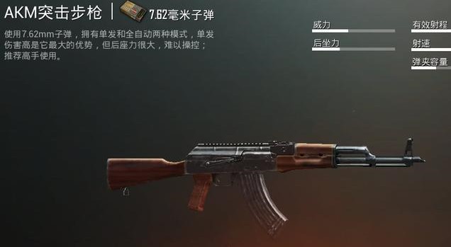 刺激戰(zhàn)場(chǎng)步槍傷害排行：M416慘遭拋棄、AKM排名墊底