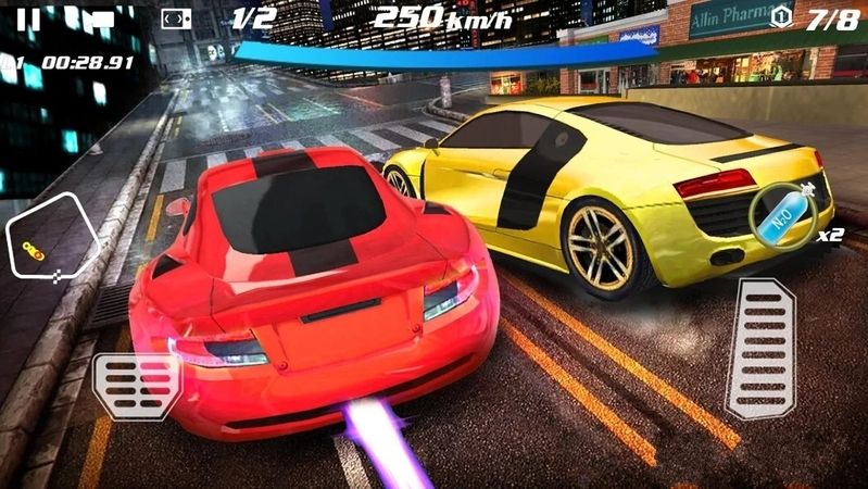 瘋狂的賽車3D安卓版游戲下載截圖3
