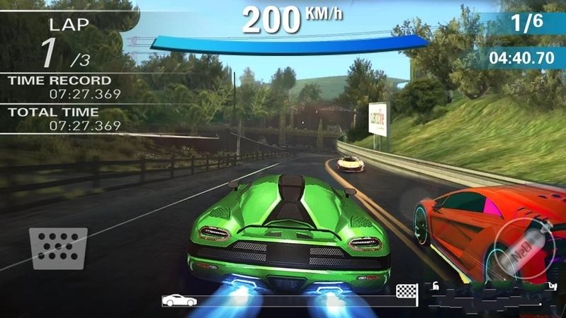 瘋狂的賽車3D安卓版游戲下載截圖2
