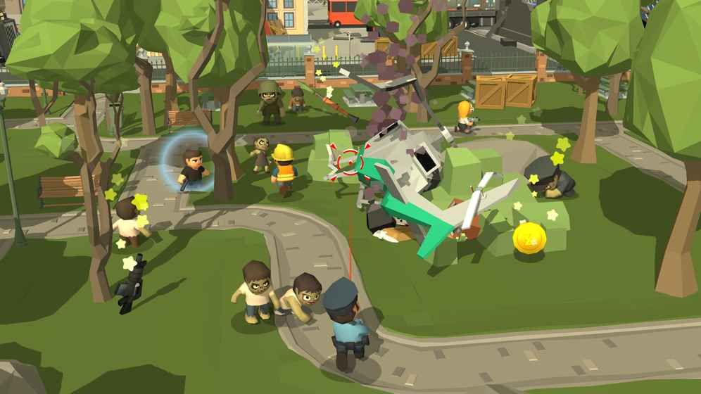 尸城吃雞手游下載最新版（Zombie Ground）截圖2