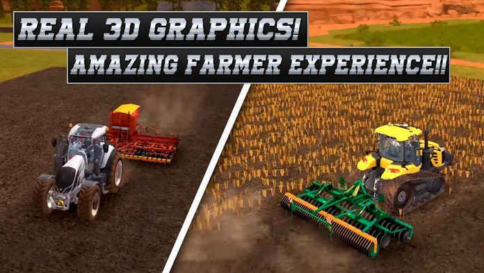 Farming Tractor Sim 2018 Pro正版游戲免費(fèi)安裝截圖4