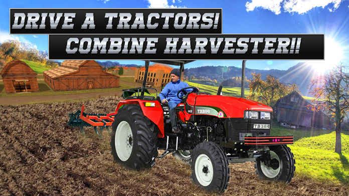 Farming Tractor Sim 2018 Pro正版游戲免費(fèi)安裝截圖2