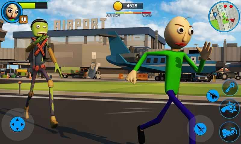 巴迪老師的學(xué)校手機(jī)游戲版下載（Scary Baldi）截圖4