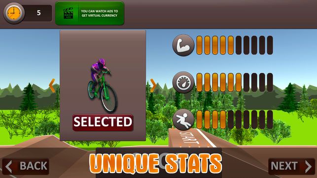 BMX特技賽車安卓版游戲截圖3