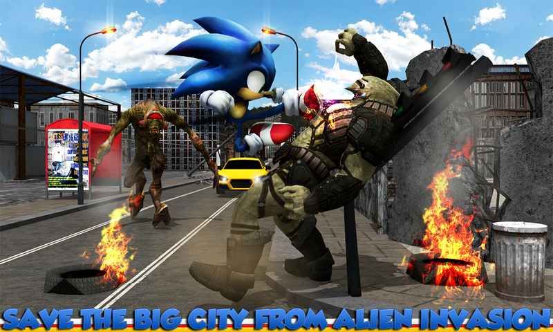 Sonic Superhero Fighter手機(jī)游戲最新版截圖1