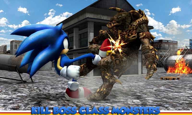 Sonic Superhero Fighter手機(jī)游戲最新版截圖4