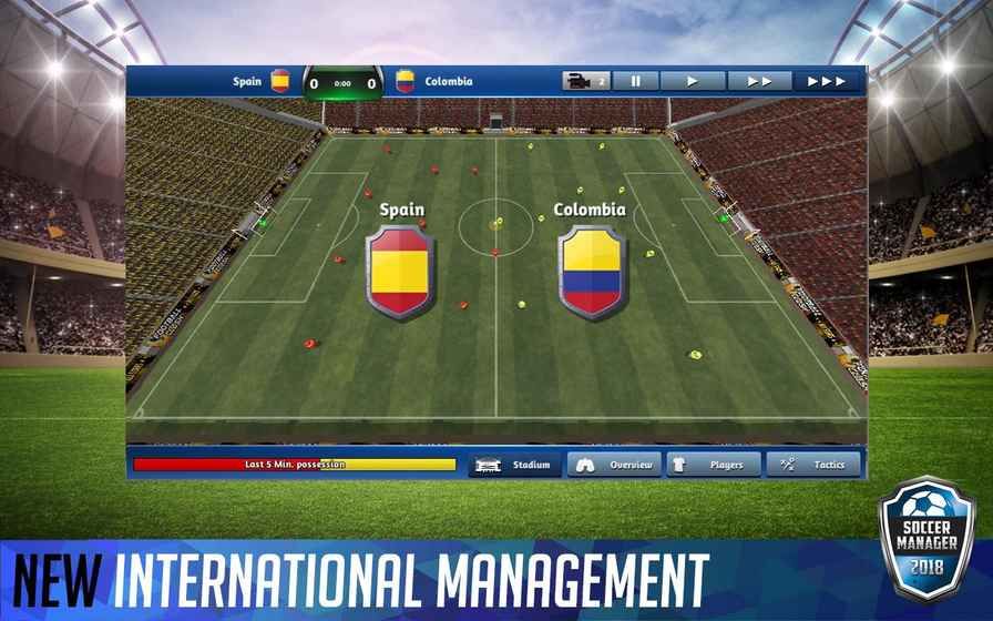 Soccer Manager 2018中文漢化最新版游戲截圖3