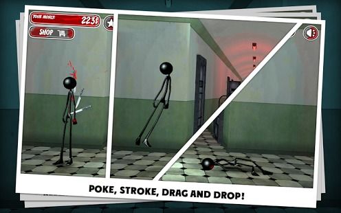 暴打火柴人手機(jī)游戲最新版下載(Kick The Stickman)截圖2