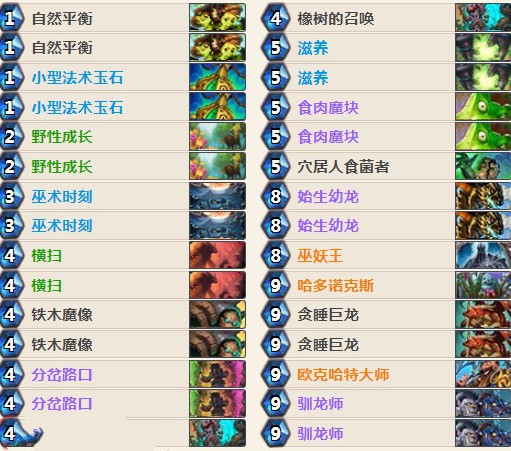 爐石傳說(shuō)墻德卡組2018 勝率84%最強(qiáng)墻德卡組推薦