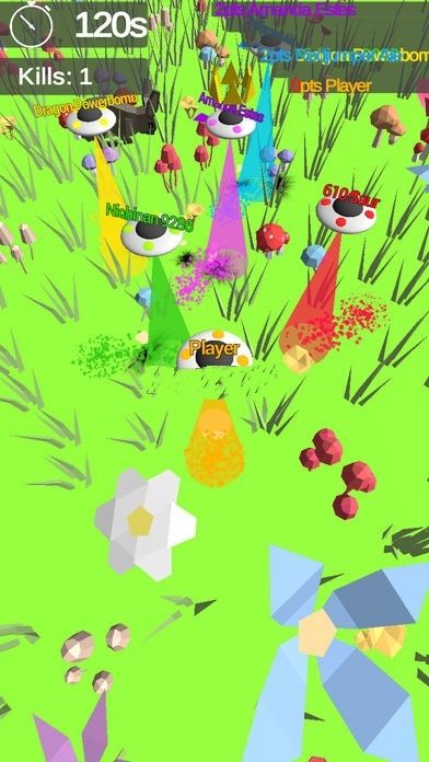 外星飛船大作戰(zhàn)手機(jī)游戲安卓版（Alien Attack.io）截圖3