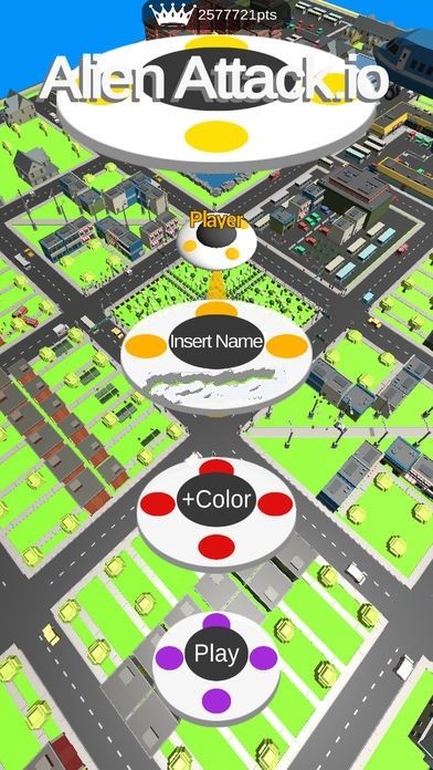 外星飛船大作戰(zhàn)手機(jī)游戲安卓版（Alien Attack.io）截圖1
