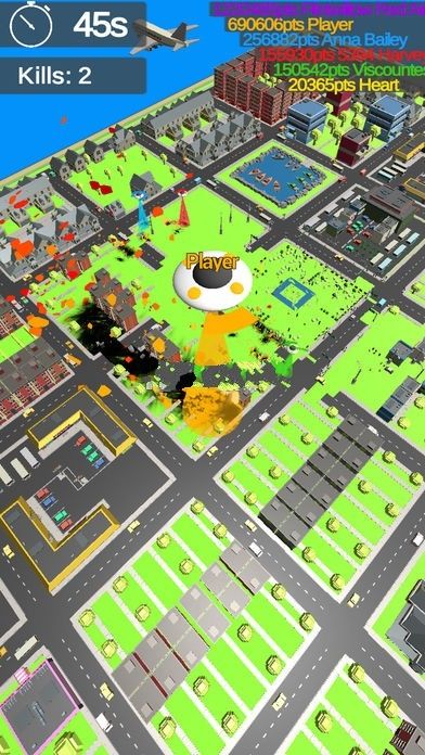 外星飛船大作戰(zhàn)手機(jī)游戲安卓版（Alien Attack.io）截圖4