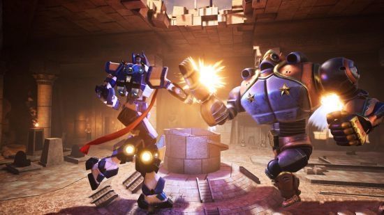 Override Mech City Brawl手機(jī)游戲中文版（機(jī)械城亂斗）截圖3