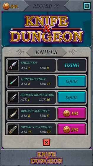 Knife and Dungeon刀與地牢手機(jī)游戲最新安卓版截圖4