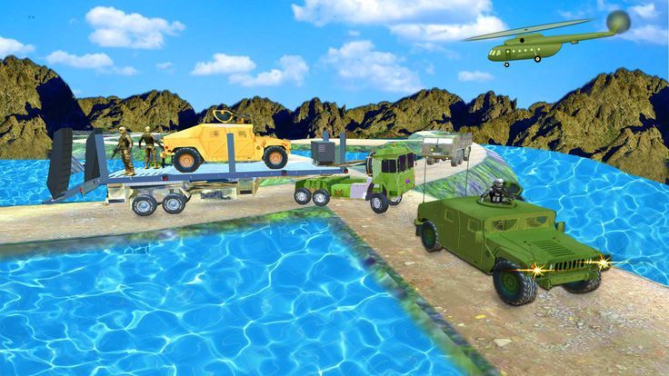 中國(guó)軍隊(duì)貨物卡車駕駛2018手機(jī)游戲最新版截圖4