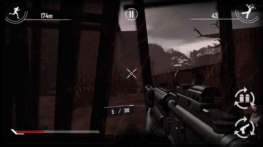 Behind Zombie Lines中文漢化版游戲截圖1