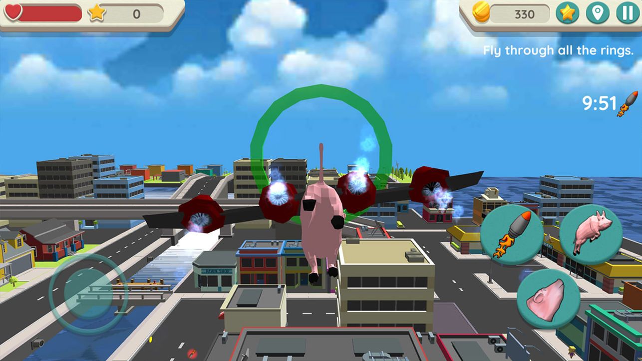 瘋狂小豬模擬器手機(jī)游戲版下載（Crazy Pig Simulator）截圖5