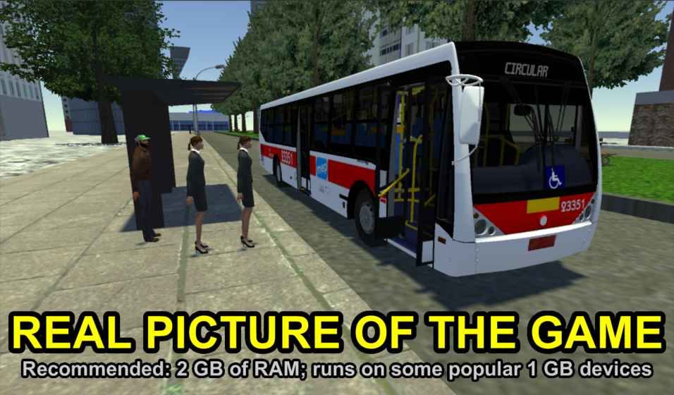 宇通巴士模擬精簡(jiǎn)版游戲安卓手機(jī)版（Proton Bus Lite）截圖1