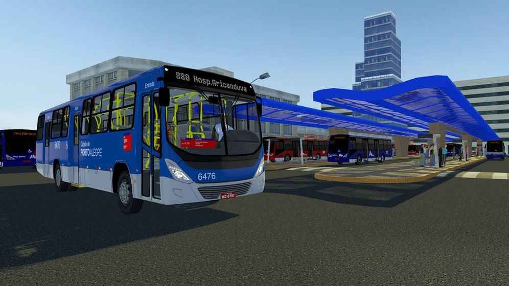 宇通巴士模擬精簡(jiǎn)版游戲安卓手機(jī)版（Proton Bus Lite）截圖3