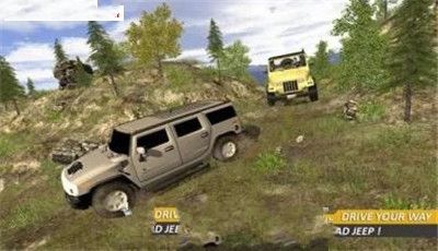 山地吉普車(chē)模擬器安卓版下載手機(jī)游戲地址（Mountain Jeep Drive）截圖2