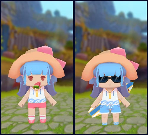 迷你世界夏日裝扮2