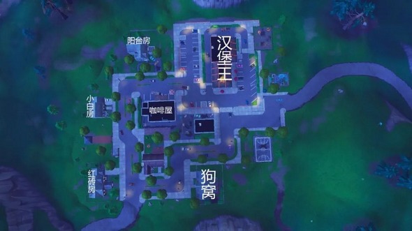 堡壘之夜手游全地圖解析 野區(qū)命名及各地區(qū)介紹