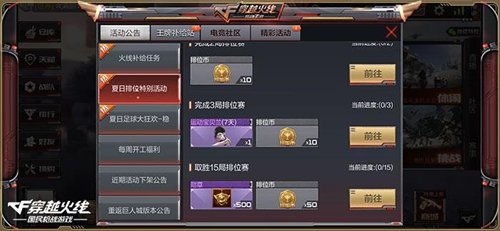 CF手游夏日大狂歡 海量福利驚喜派送中