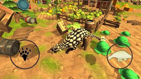 恐龍模擬器破壞世界手機游戲手游下載最新安裝（Dinosaur Simulator Dino World）截圖2