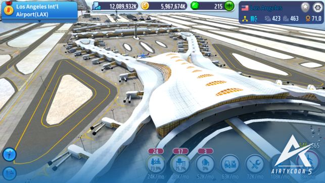 航空大亨5游戏中文版完整安卓版（AirTycoon 5）截图1: