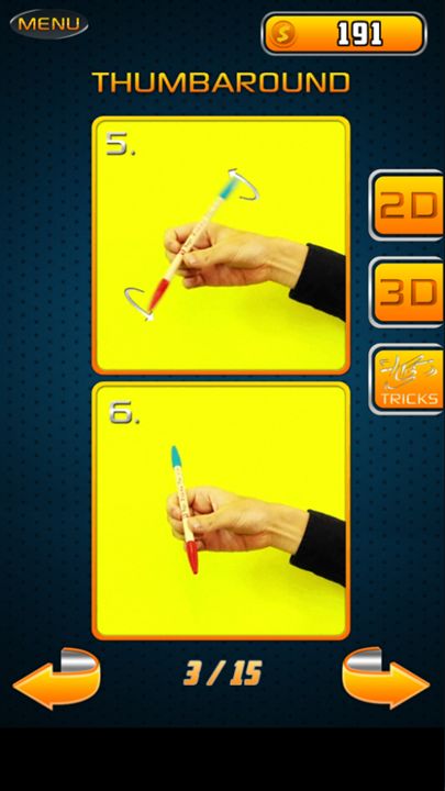轉(zhuǎn)筆模擬器Pen Spinning Simulator手機(jī)游戲最新版截圖1