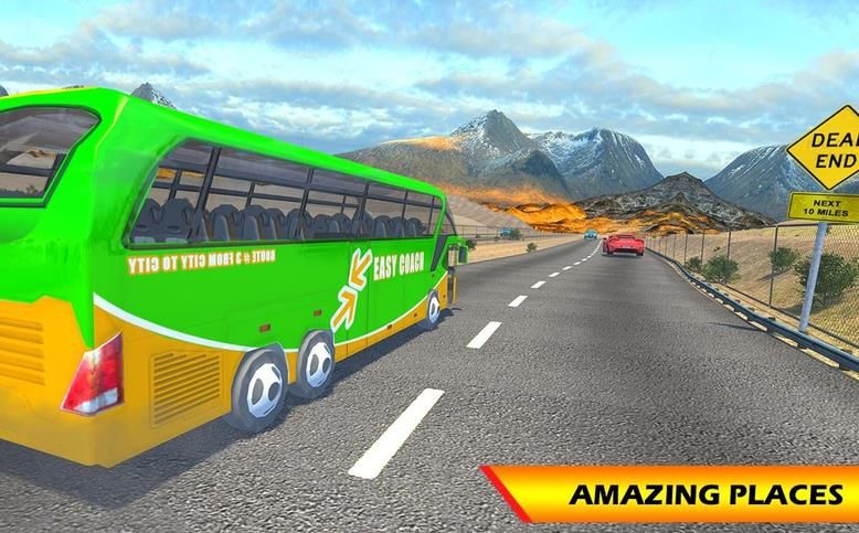 歐洲長(zhǎng)途汽車(chē)2018中文游戲手機(jī)版（Euro Coach Bus Driving 2018）截圖5