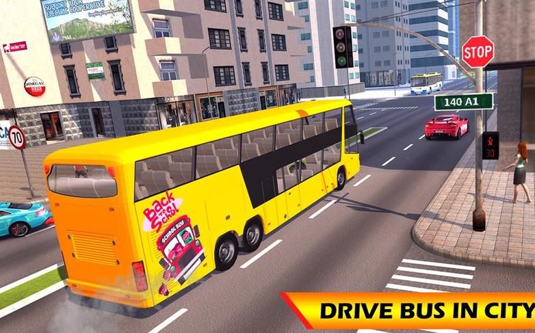 歐洲長(zhǎng)途汽車(chē)2018中文游戲手機(jī)版（Euro Coach Bus Driving 2018）截圖4