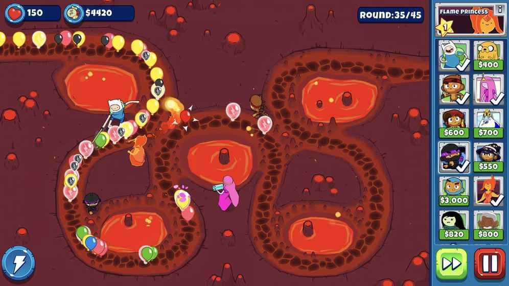 Bloons Adventure Time TD中文游戲安卓版（探險(xiǎn)活寶）截圖2