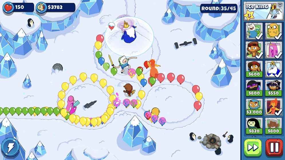 Bloons Adventure Time TD中文游戲安卓版（探險(xiǎn)活寶）截圖5