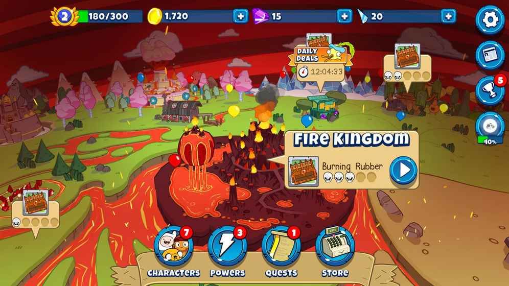 Bloons Adventure Time TD中文游戲安卓版（探險(xiǎn)活寶）截圖1