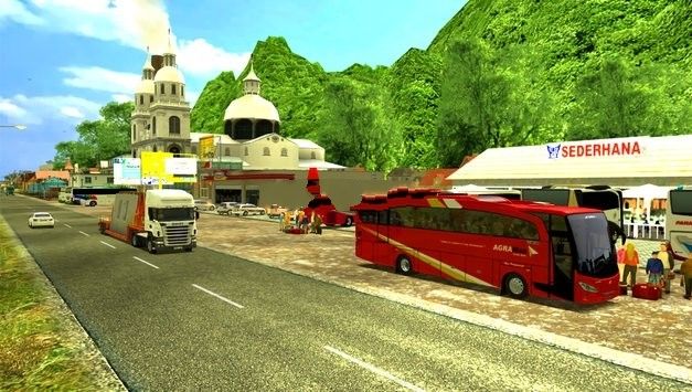 lintas巴士模擬器中文游戲安卓版（simulator bus lintas）截圖1