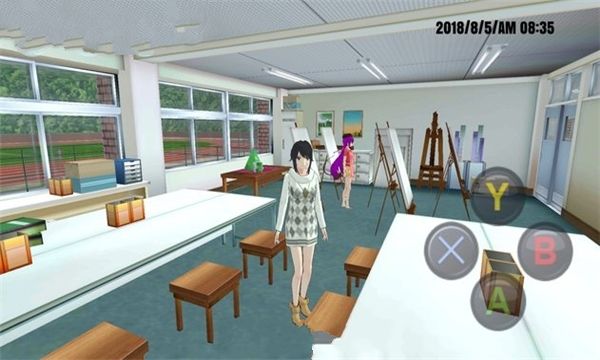 高校女子模拟器2019中文游戏汉化版截图2: