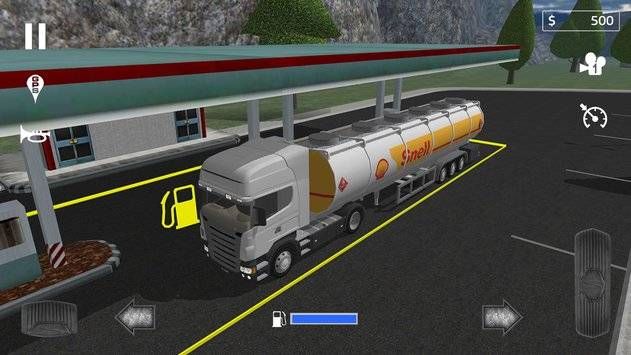 载货卡车模拟免费金币中文安卓中文版（Cargo Transport Simulator）截图1: