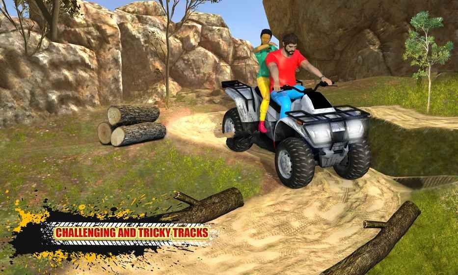 四輪越野賽車游戲安卓手機(jī)版（Quad Bike Offroad Racing Mania 3D）截圖2