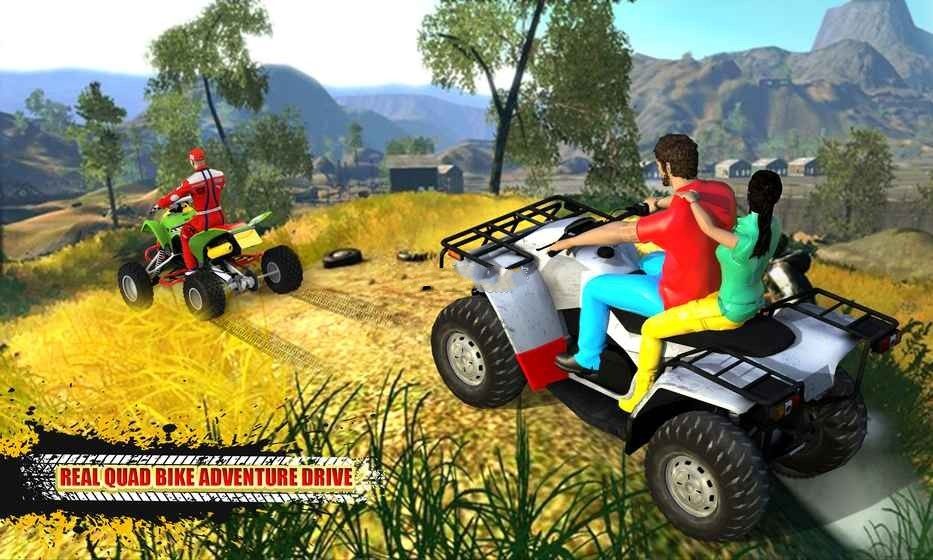 四輪越野賽車游戲安卓手機(jī)版（Quad Bike Offroad Racing Mania 3D）截圖3