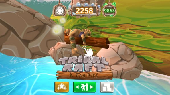 部落筏遙遠(yuǎn)的旅程安卓版游戲下載免費(fèi)金幣（triral raft）截圖1