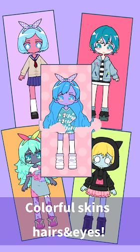 Cute Girl Avatar Maker中文游戲安卓版截圖3