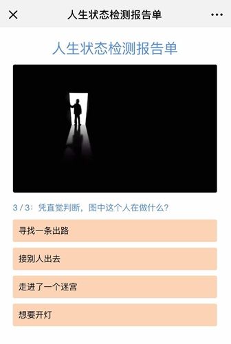 人生狀態(tài)檢測報告單手機游戲二維碼掃描登陸入口截圖4