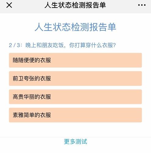 人生狀態(tài)檢測報告單手機游戲二維碼掃描登陸入口截圖2